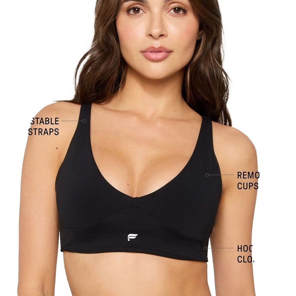 Fabletics PureLuxe Longline Low Impact Bra